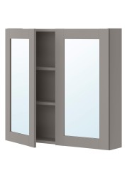 ENHET Mirror cabinet with 2 doors