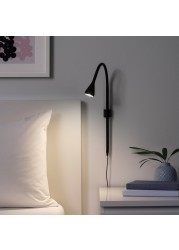 NÄVLINGE LED wall/clamp spotlight