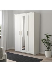 BRIMNES Wardrobe with 3 doors