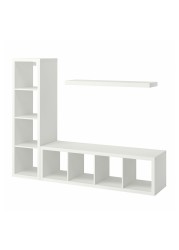 KALLAX / LACK Storage combination with shelf