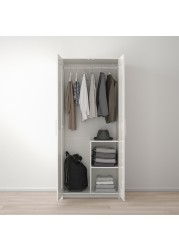 BRIMNES Wardrobe with 2 doors