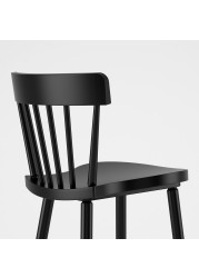 NORRARYD Bar stool with backrest