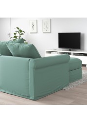 GRÖNLID Crnr sofa-bed, 5-seat w chaise lng