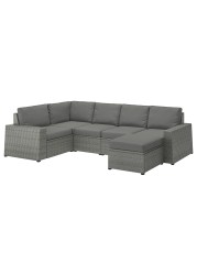 SOLLERÖN Modular corner sofa 4-seat, outdoor