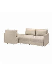 VALLENTUNA 3-seat modular sofa with sofa-bed