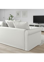 GRÖNLID Crnr sofa-bed, 5-seat w chaise lng