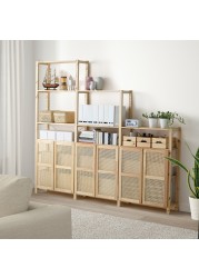 IVAR Shelving unit with doors