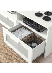 BRIMNES / BURHULT TV storage combination