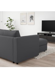 VIMLE Crnr sofa-bed, 5-seat w chaise lng