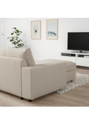 VIMLE 3-seat sofa-bed with chaise longue