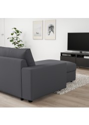 VIMLE 3-seat sofa-bed with chaise longue