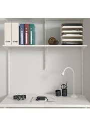 BOAXEL / LAGKAPTEN Shelving unit with table top