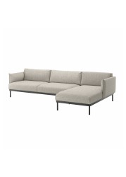 ÄPPLARYD 4-seat sofa with chaise longue