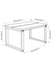 MÖRBYLÅNGA / LEIFARNE Table and 4 chairs