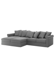 GRÖNLID 4-seat sofa with chaise longues