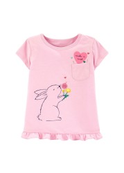 Little maven 2022 summer baby girls T-shirt cotton soft and comfortable lovely tops baby boy children casual clothes