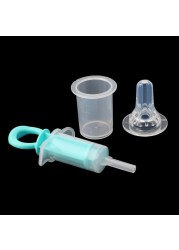 Baby Kids Smart Medicine Dispenser Needle Feeder Squeeze Medicine Dropper Dispenser Pacifier Feeding Utensils Baby Accessories