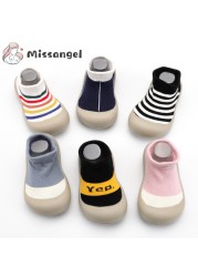 Newborn Baby Socks Shoes Boy Girl Dinosaur Baby First Walkers BeBe Cotton Comfort Soft Anti-Slip Prewalker Crib Infant Shoes