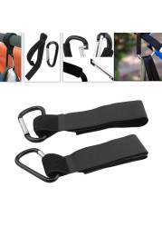 4/2pcs Stroller Hooks Wheelchair Pram Pram Pram Bag Rack Baby Strollers Shopping Bag Clip Stroller Accessories