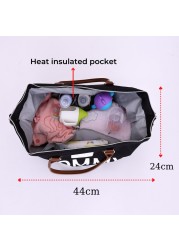 2022 Baby Carrying Maternity Bag Nappy Maternity Diaper Mommy Bag Stroller Organizer Changing Stroller Baby Care Travel Bag