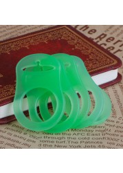 5pcs Multicolor Silicone Baby Dummy Pacifier Holder Clip Adapter for MAM Rings