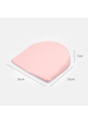 Baby Sleep Positioner White Bed Baby Wedge Pillow Prevent Flat Head Anti-reflux Raised Colic Pillow Cushion Shaping Pillow