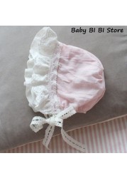 Adorable Newborn Summer Beanie Lace Bowknot Beanie Mother & Baby Essentials Cute Princess Hats For Little Girls