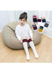 Kids Boys Toddlers Girls Socks Knee High Long Soft Cotton Baby Socks Stripped Children Socks School Clothes 4-9 Years