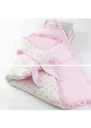 Autumn Winter Baby Sleeping Bag Cotton Envelope Blankets Cartoon Newborn Swaddle Wrap