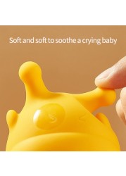 New Baby Mushroom Teether Silicone Infant Safety Molar Soother Gums Anti Eating Hand Teething Toys Shape Creative BPA Free