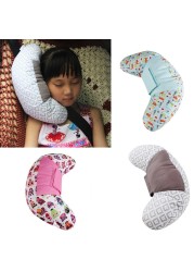 Baby Car Seat Headrest Head Support Sleeping Shoulder Belt Pillow Neck Cover Interior Travel Accessories