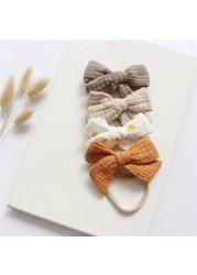 Cotton Baby Girl Headbands Bows Hair Bands For Kids Hair Accessories Infant Items Little Girl Toddler Headband Newborn Baby