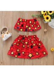 Fashion Baby Girls Clothing Set Summer Baby Kids African Boho Style Printed Jacket Tops Skirts Outfits Suits Children Clothes