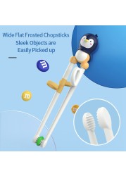 Baby Training Chopsticks For Kids Cartoon Kids Chopsticks Kids Chopsticks Non-slip Kids Tableware Kids Chopping Sticks