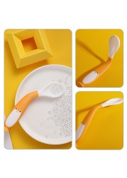 2pcs/set baby spoon fork set baby utensils portable children tableware baby feeding tableware food