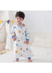 Summer Spring Baby Sleeping Bag Cartoon Split Leg Sleepsacks Toddler Boy Girl Sleeping Bag Children's Pajamas Saco De Dormir