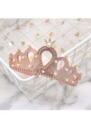 Kids Crowns Princess Crystal Crowns Rhinestone Girls Headbands Handmade Hair Band For Kids Girls Hair Accessories