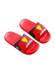 Disney children's slippers cartoon non-slip home bath boys indoor and outdoor wear summer beach shoes