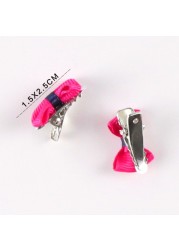 6pcs/set Baby Girls Bow Hair Barrette Kids Hairgrips Headwear Girl Hairpins Children Hairgrips Baby Hair Accessories