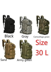 30L/50L 1000D Nylon Waterproof Backpack Outdoor Military Backpacks Tactical Sports Camping Hiking Trekking Hunting Hunting Bag