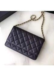 High quality handbags luxury purse on chain women designer purse small square crossbody bag brand shoulder bags flap