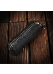 Car Keys Holder Genuine Leather Coin Purse for Men Key Wallets Women Housekeeper Plus Designer Keys Case with Keyschain