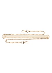 120cm Handbag Metal Chain PU Leather Bag Strap DIY Replacement Bag Chain For Purse Shoulder Bag Handles Handbag Accessories