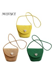 Female woven women's summer luxury jute handbag small shopping bag for women outdoor shopping travel gifts