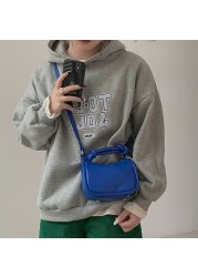 Xiuya casual shoulder bag female 2022 fashion solid candy color crossbody bags for women mini phone handbag women pouch