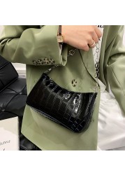 Women Leather Zipper Bag Small Lady Casual Messenger Bag for Shopping Travel Women 2022 Luxury Brand Designer Flower Chain Bags