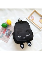 New Children's Backpack Cute Cartoon Cat Girl Backpack Pupil Kindergarten Kids Girls Boy Backpack Unisex Kid Game Bag Travel Bag