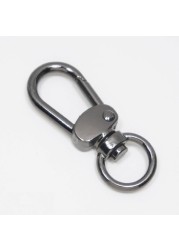 Metal Swivel Eye Snap Hook Trigger Lobster Clasps Clip for Leather Craft Bag Strap Belt Webbing Keychain DIY Luggage Accessories