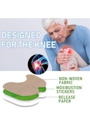 6pcs Knee Joint Pain Plaster Chinese Wormwood Extract Sticker for Joint Pain Rheumatoid Arthritis Pain Relief Patch A176