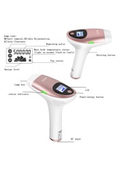 MLAY permanent laser hair removal machine free shipping home use pubic hair epilator for women and men